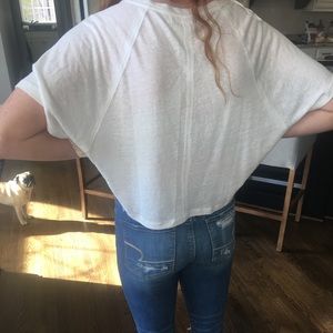 Women’s white T-shirt Free People